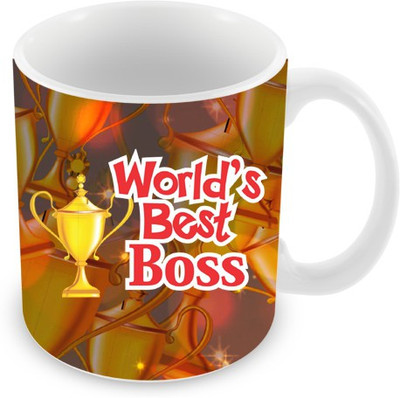 23% OFF on Everyday Gifts World's Best Boss Ceramic Mug 325 ml 23% OFF on Everyday Gifts World's Best Boss Ceramic Mug 325 ml