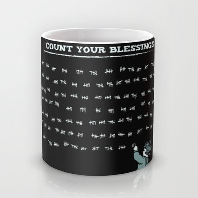41% OFF on Astrode Count Your Blessings Ceramic Mug 325 ml 41% OFF on Astrode Count Your Blessings Ceramic Mug 325 ml