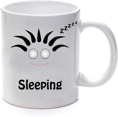 45% OFF on Printland Dozed Off Emotion Ceramic Mug 350 ml 45% OFF on Printland Dozed Off Emotion Ceramic Mug 350 ml