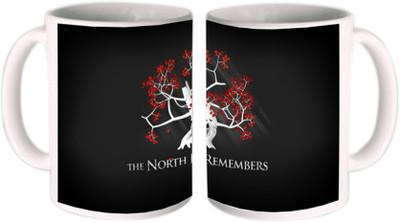 25% OFF on Shopkeeda The North Remembers Ceramic Mug 350 ml