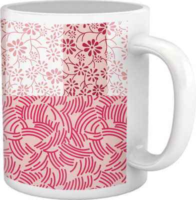 50% OFF on Tiedribbons Pure Vanity_Tru Concept_Pattern Ceramic Mug 325 ml
