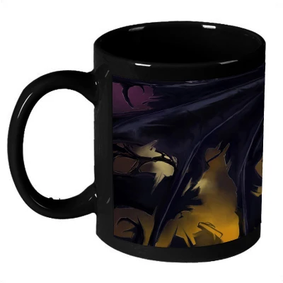 72% OFF on AMY Darl Abstrack 3d Batman Ceramic Mug
