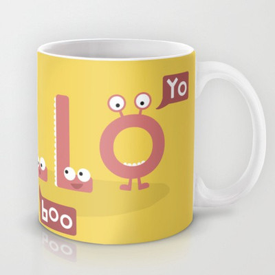 41% OFF on Astrode Monster Hello Ceramic Mug 325 ml 41% OFF on Astrode Monster Hello Ceramic Mug 325 ml