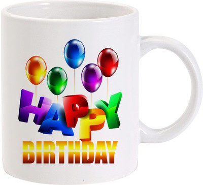 50% OFF on Lolprint 03 Happy Birthday Balloons Ceramic Mug 325 ml 50% OFF on Lolprint 03 Happy Birthday Balloons Ceramic Mug 325 ml
