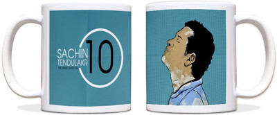 64% OFF on ShopMantra Sachin Tendulkar 10 Ceramic Mug 300 ml