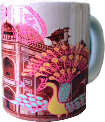 3% OFF on The Orange Sand TOSMUGPG12 Ceramic Mug 300 ml