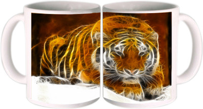 25% OFF on Shopkeeda Digital Tiger Ceramic Mug 350 ml 25% OFF on Shopkeeda Digital Tiger Ceramic Mug 350 ml