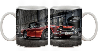 15% OFF on Artifa Red Vintage Car Porcelain, Ceramic Mug 350 ml 15% OFF on Artifa Red Vintage Car Porcelain, Ceramic Mug 350 ml
