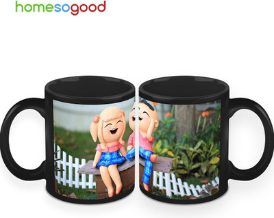 37% OFF on HomeSoGood The Laughing Dolls Coffee Ceramic Mug 325 ml, Pack of 2 37% OFF on HomeSoGood The Laughing Dolls Coffee Ceramic Mug 325 ml, Pack of 2