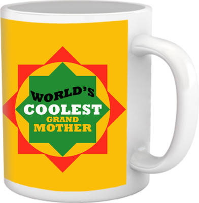 41% OFF on Tiedribbons World Coolest Grand Mother Ceramic Mug 350 ml 41% OFF on Tiedribbons World Coolest Grand Mother Ceramic Mug 350 ml