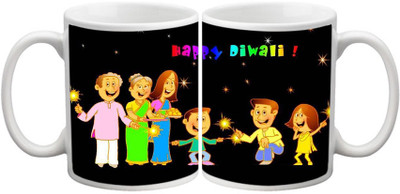 62% OFF on Shopkeeda Diwali SMG032463 Ceramic Mug