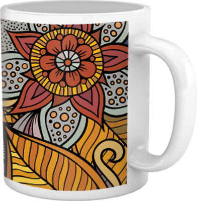 75% OFF on Tiedribbons Pure Vanity_Tru Concept_Window Pattern Ceramic Mug 325 ml