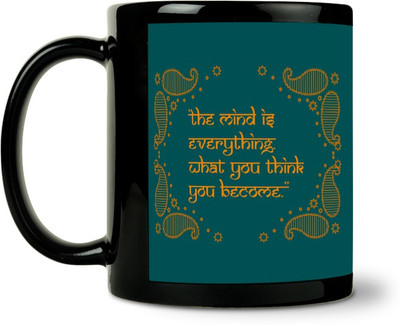 36% OFF on ShopMantra Buddha The Mind Is Everything Quote Ceramic Mug 300 ml 36% OFF on ShopMantra Buddha The Mind Is Everything Quote Ceramic Mug 300 ml