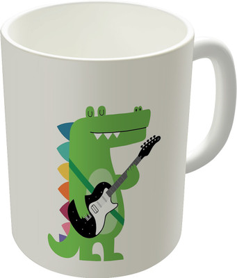 80% OFF on The Fappy Store Croco Monster Ceramic Mug 300 ml