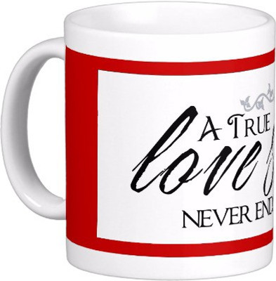Exoctic Silver N They Lived Happily Ever After C024 Ceramic Mug 300 ml Exoctic Silver N They Lived Happily Ever After C024 Ceramic Mug 300 ml
