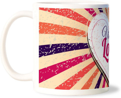 50% OFF on Lovely Collection Vintage Love Ceramic Mug 50% OFF on Lovely Collection Vintage Love Ceramic Mug