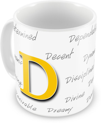 26% OFF on Everyday Gifts Happy Birthday Gift For Starting Letter D Ceramic Mug 26% OFF on Everyday Gifts Happy Birthday Gift For Starting Letter D Ceramic Mug