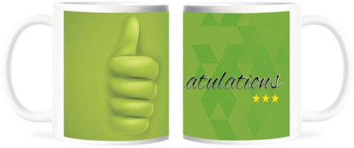 50% OFF on Refeel Gifts Congratulations Ceramic Mug 325 ml 50% OFF on Refeel Gifts Congratulations Ceramic Mug 325 ml