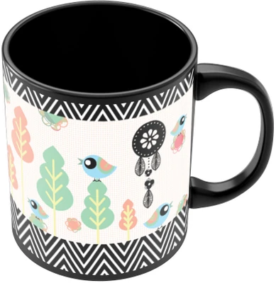 30% OFF on PosterGuy Follow Your Dreams Black Designer Ceramic Mug 280 ml 30% OFF on PosterGuy Follow Your Dreams Black Designer Ceramic Mug 280 ml