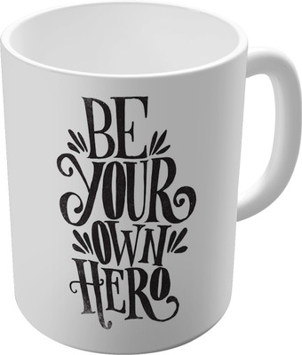 80% OFF on The Fappy Store Be Your Own Hero Ceramic Mug 300 ml