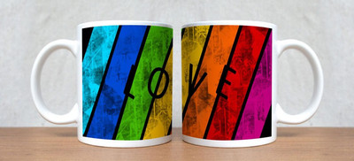 66% OFF on StyBuzz I Love You Red Couple Porcelain Mug 300 ml, Pack of 2 66% OFF on StyBuzz I Love You Red Couple Porcelain Mug 300 ml, Pack of 2