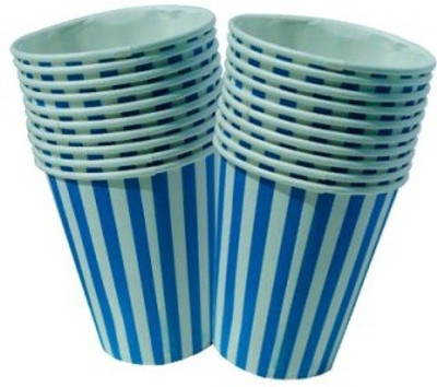 10% OFF on Smartcraft Striped Cup-Blue Paper Mug 10% OFF on Smartcraft Striped Cup-Blue Paper Mug