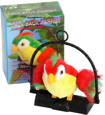 FairToys Talk Back Parrot - Battery Operated Toy (Multicolor)