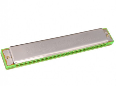 45% OFF on Rudham Harmonica Mouth Organ 24 Holes Key Green 45% OFF on Rudham Harmonica Mouth Organ 24 Holes Key Green