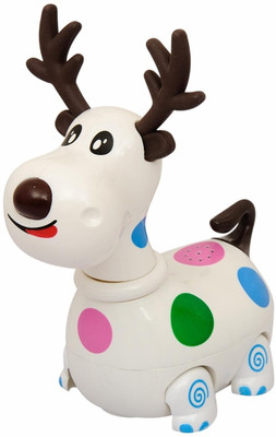 Ollington St. Collection Cartoon Deer with Light & Sound Multicolor Ollington St. Collection Cartoon Deer with Light & Sound Multicolor