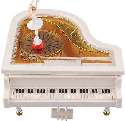 60% OFF on Dizionario Mechanical Classical Piano Music Box with Ballet Dancing Girl Romantic Gift White 60% OFF on Dizionario Mechanical Classical Piano Music Box with Ballet Dancing Girl Romantic Gift White