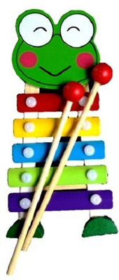 37% OFF on Toyzone Wooden Xylophone Frog Multicolor 37% OFF on Toyzone Wooden Xylophone Frog Multicolor
