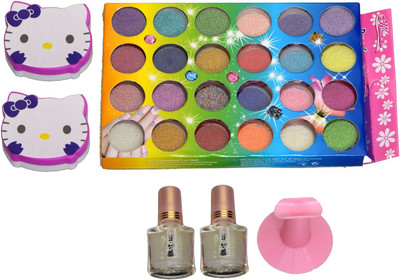 46% OFF on Imported Nail Art Caviar Beads Decoration Set 24 Colours Red