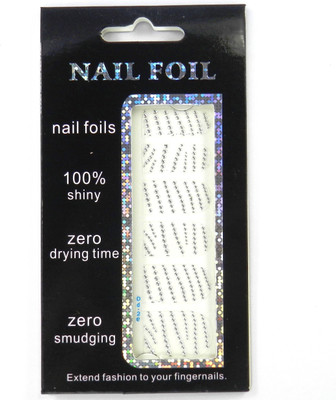 SPM Beautifull Nail Art Foil Sticker12 pieces Multicolor