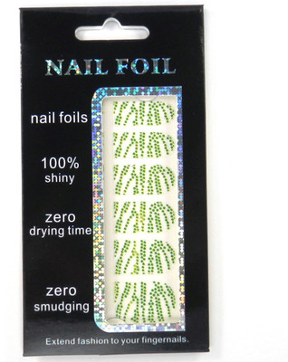 SPM Multicolour Nail Art Foil Sticker12 pieces Multicolor