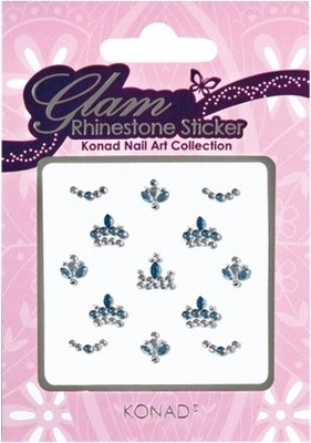 6% OFF on Konad Glam Rhinestone Nail Art Sticker KNSS - 5