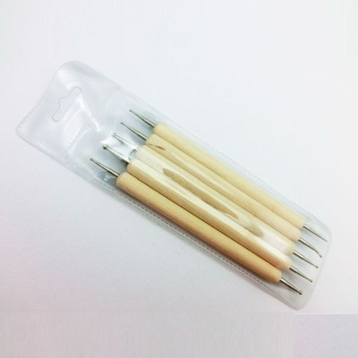 17% OFF on Nirus Wooden Dotting Tool 5 Set Yellow 17% OFF on Nirus Wooden Dotting Tool 5 Set Yellow