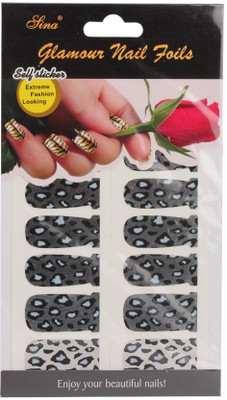 40% OFF on Nail Sina Glamour Nail Foils GNF-212 Grey