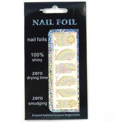 SPM Nail Art Foil Sticker 3d Multicolor