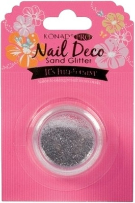 48% OFF on Konad Pro Nail Deco Sand Glitter Silver 48% OFF on Konad Pro Nail Deco Sand Glitter Silver