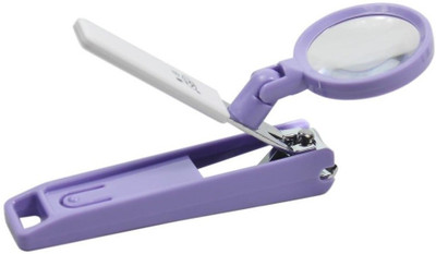nail clipper with magnifying glass