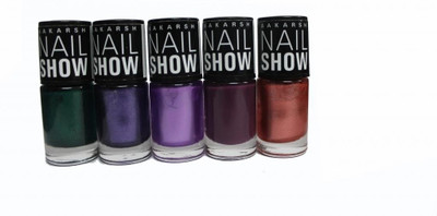 14% OFF on Aakarsh Nail Show - Dark Shades 6 ml Multicolor 14% OFF on Aakarsh Nail Show - Dark Shades 6 ml Multicolor