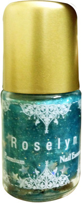 Roselyn Premium Nail Polish 13 ml Blue Glitter Roselyn Premium Nail Polish 13 ml Blue Glitter