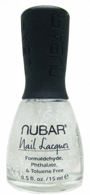 Nubar Nail Polish 15 ml White Polka Dot - 714