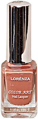 41% OFF on Lorenza Color Art Nail Lacquer 9.9 ml 670 Brown