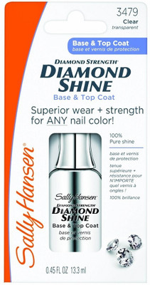 Sally Hansen Diamond Shine Base & Top Coat 13.3 ml Transparent Sally Hansen Diamond Shine Base & Top Coat 13.3 ml Transparent