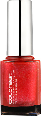 Colorbar Metallic Nail Lacquer 9 ml Red Diamond Colorbar Metallic Nail Lacquer 9 ml Red Diamond