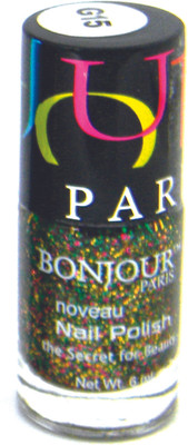 15% OFF on Bonjour Paris Glitter Nail Polish 6 ml Rainbow Glitters 15% OFF on Bonjour Paris Glitter Nail Polish 6 ml Rainbow Glitters