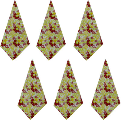 25% OFF on Cotonex Multicolor Set of 6 Napkins 25% OFF on Cotonex Multicolor Set of 6 Napkins