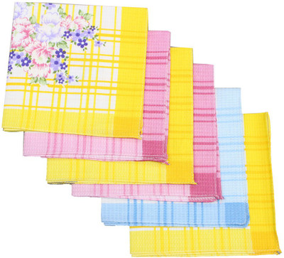 Romano Multicolor Set of 6 Napkins Romano Multicolor Set of 6 Napkins