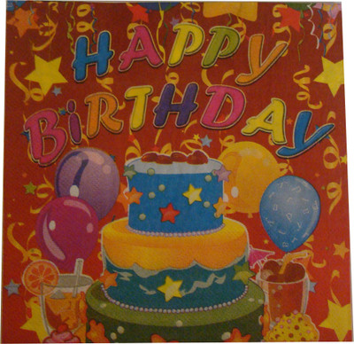 Shop A Party Multicolor Set of 10 Napkins Shop A Party Multicolor Set of 10 Napkins